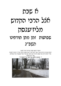תמונה ממוזערת של א שבת אצל הרבי מליזענסק